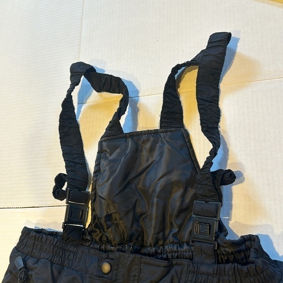 Adolfo Sport black medium unisex overalls with zipper and buttons side pocket - Picture 5 of 10